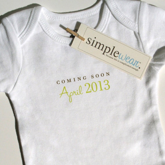 Download coming soon... baby onesie pregnancy announcement by ...