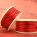 SPRING Sale 32 gauge Red Wire - 300 Feet Spool - Enameled Coated Copper - 91 Meters 100% Guarantee