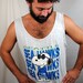 Vintage 1980s Seattle Seahawks Snoopy NFL Tee Tank Top