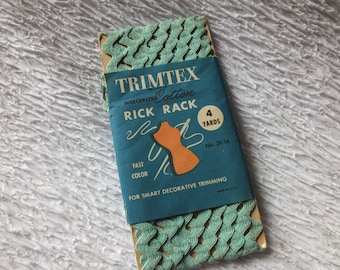 Vintage Rick Rack Trim Assorted Colors