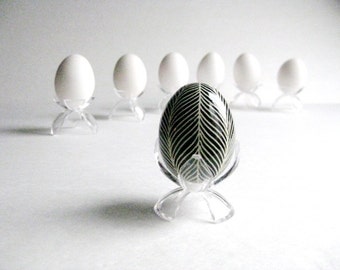 for egg buying customers one small Acrylic Tulip egg holder 