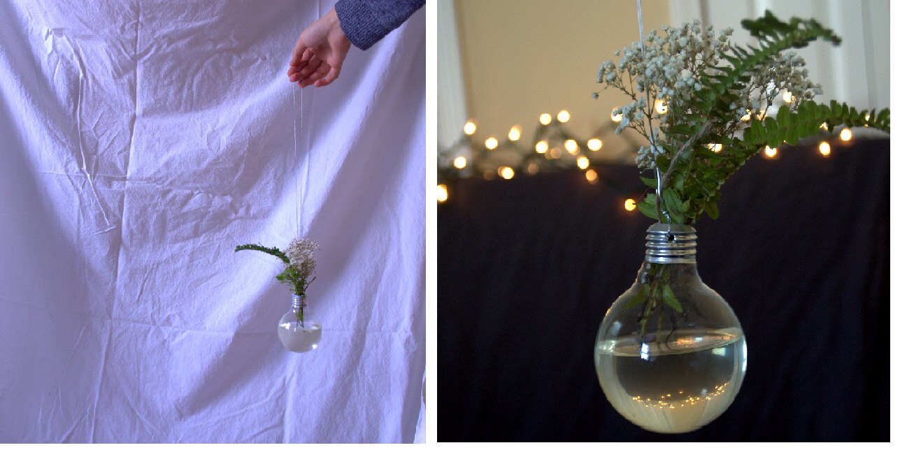 Light Bulb Hanging Vase Set of 3 Sale