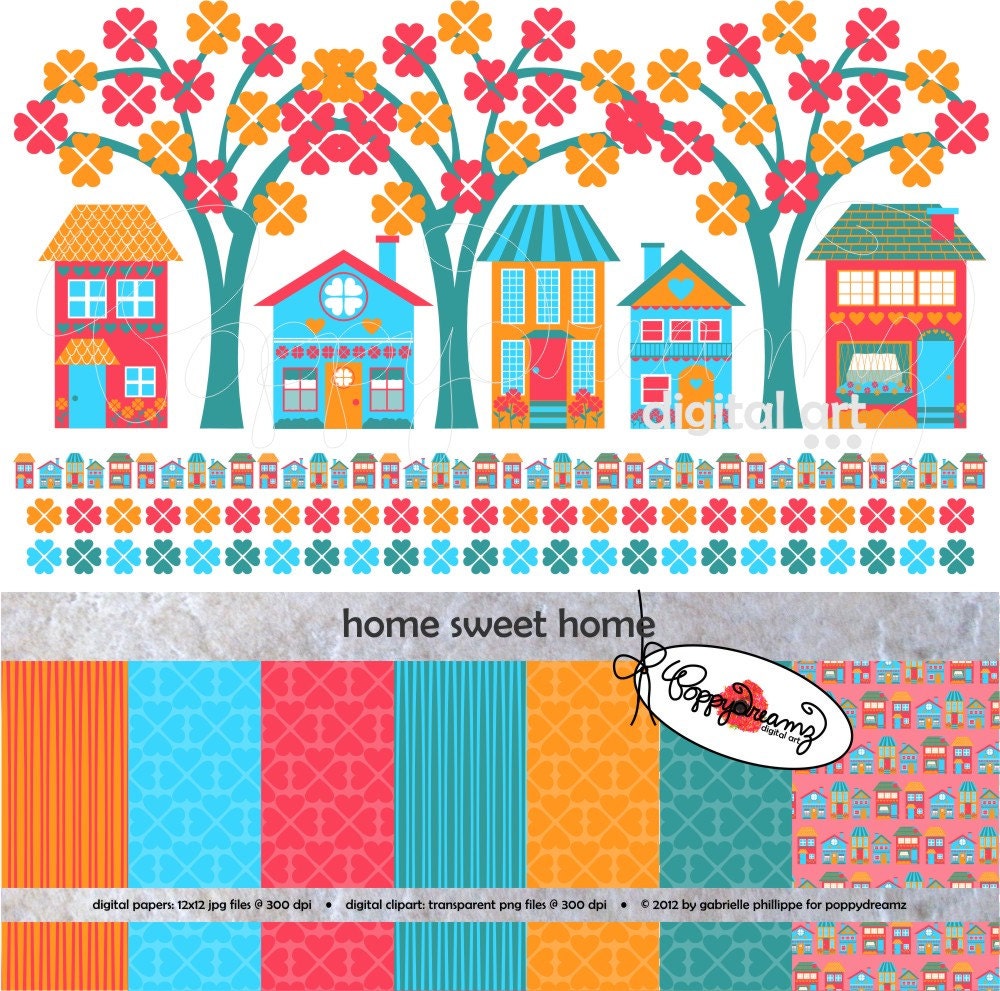 home sweet home clipart pictures - photo #38