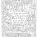 Instant Download OWL Alphabet Coloring Page Adult coloring