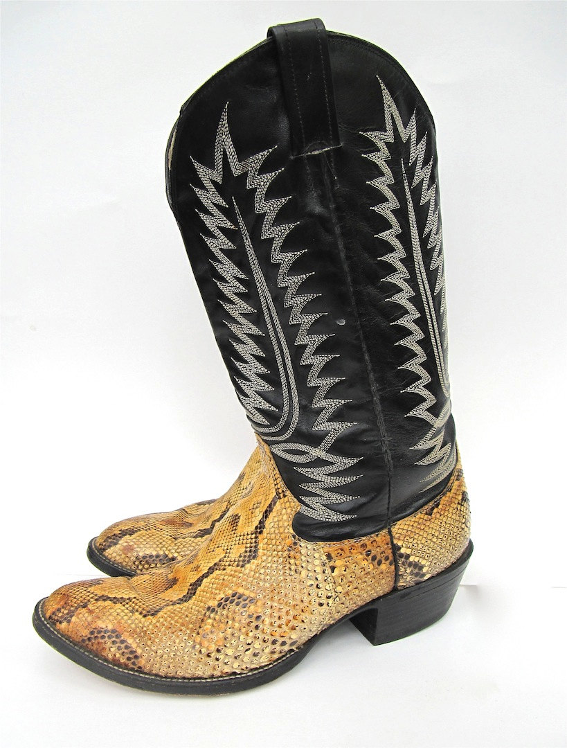 old navy snakeskin boots