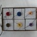 Gift Box Set - Origami Mini from Up-cycled Envelopes and Multi Colored Buttons