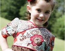 Charlotte Dress: Girls Wrap Dress PDF Pattern, Baby &amp; Toddler Wrap Dress PDF Pattern - il_214x170.379506925_rh27