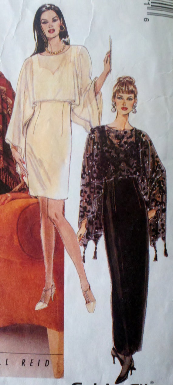 Womens Sewing Pattern Formal  Evening  Dress  and Cover  Up 