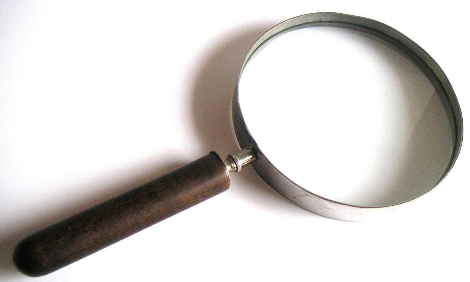 Vintage Magnifying Glass Made in France Wood HandleOptical