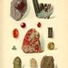 Vintage 1903 RUBY Minerals Print Antique Gems Precious Stones print gemstones print, bookplate art print, minerals wall print wall art