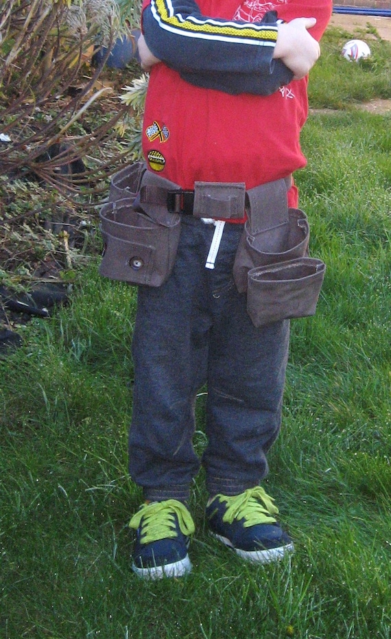 Toddler's Tool Belt Fishing Belt Gardening Belt DIY
