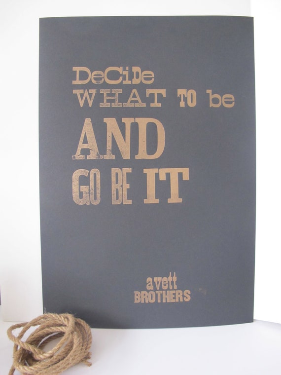 letterpress posters