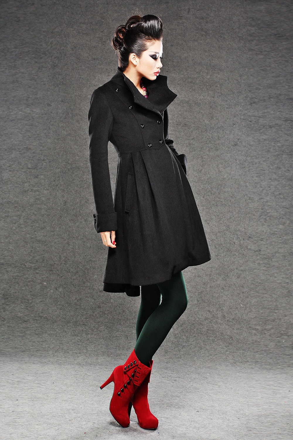 Feminine Flare Trench Coat White House Black Market Feminine Flare Trench Coat