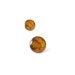 Botanical Stud Earrings, Orange Flowers in Eco Resin, Real flower jewelry, teamhandmade