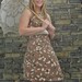 Vintage Floral Dress / Day Dress / Knee Length Dress / Victorian Dress / Baby Doll Dress / Fit And Flare Dress / Chic Dress