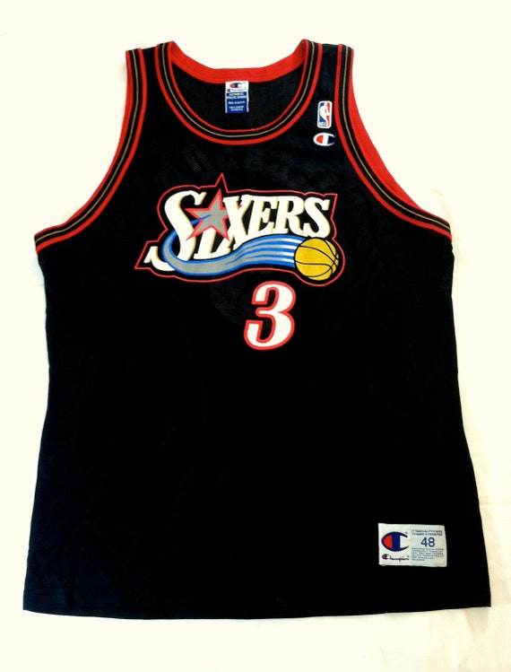 Philadelphia 76ers 90s Allen Iverson XLARGE by SportsSportsSports