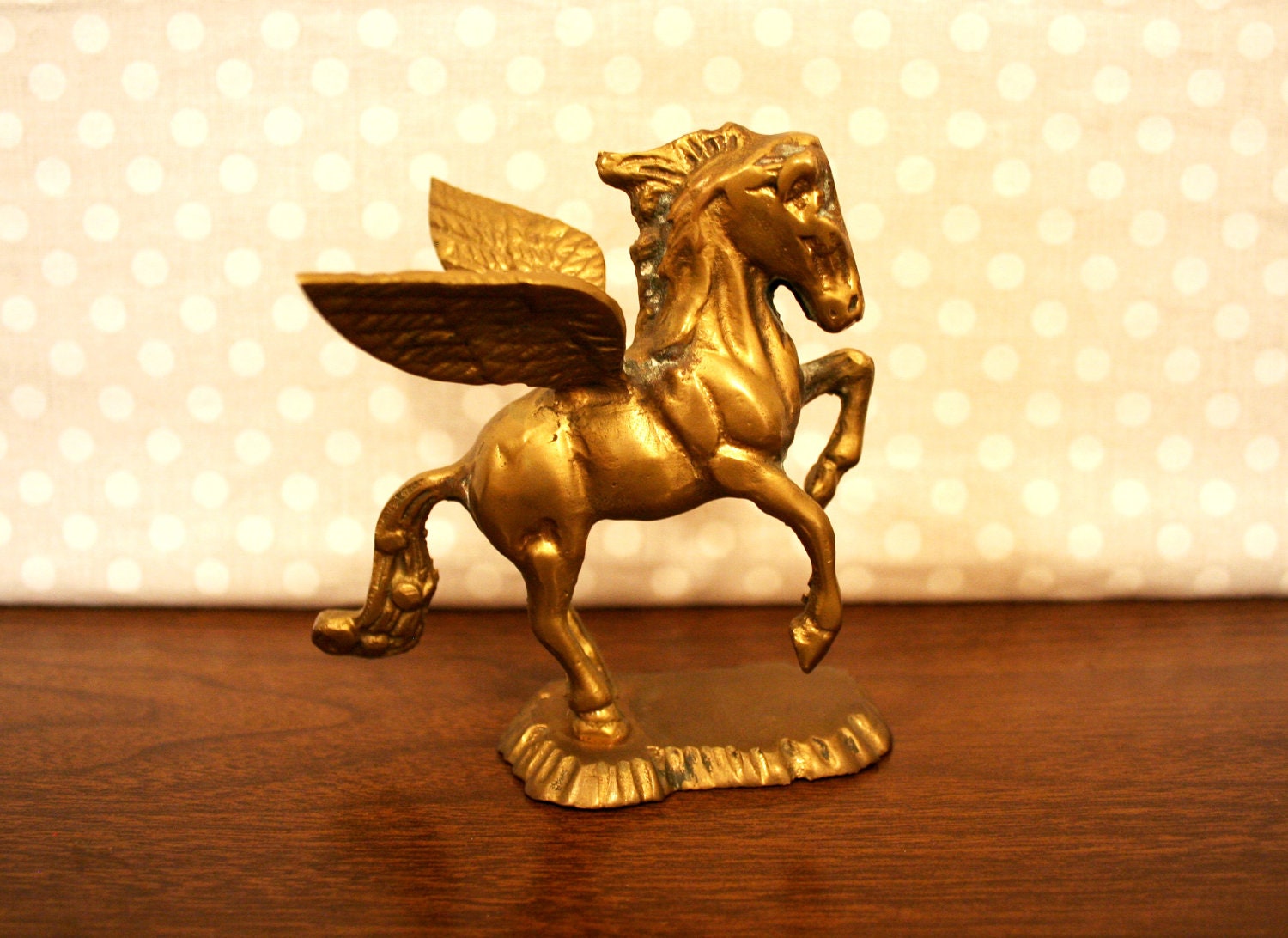 brass pegasus figurine