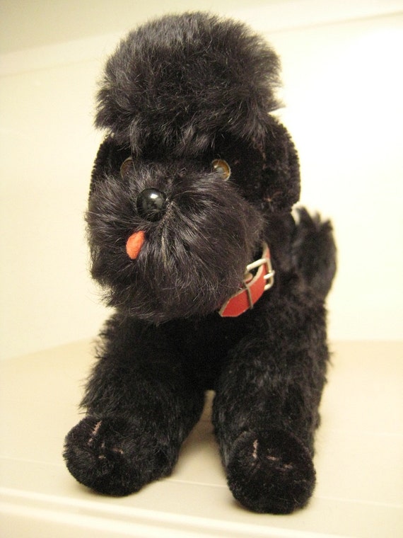 steiff poodle dog