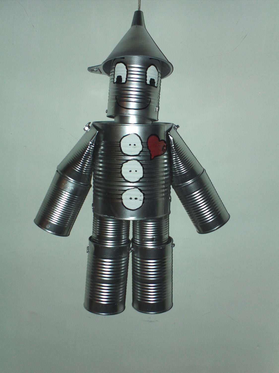 Hand Crafted Original Tin Can Man The by TheTinManConnection