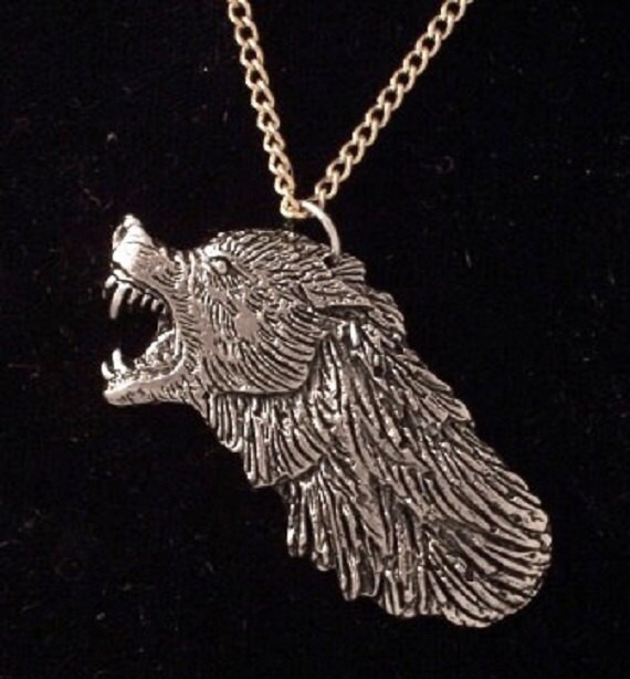 Items similar to Werewolf Jewelry Pendant on Etsy