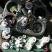 gears, motors, springs, bag of parts,, found art steampunk upcycle recycle