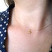 Smallest things // tiny starfish // delicate 14k gold necklace // gift for her by LilahV