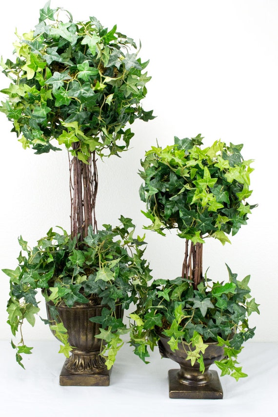 items similar to set of 2 medium tuscany topiary floral items similar to set of 2 medium tuscany topiary floral