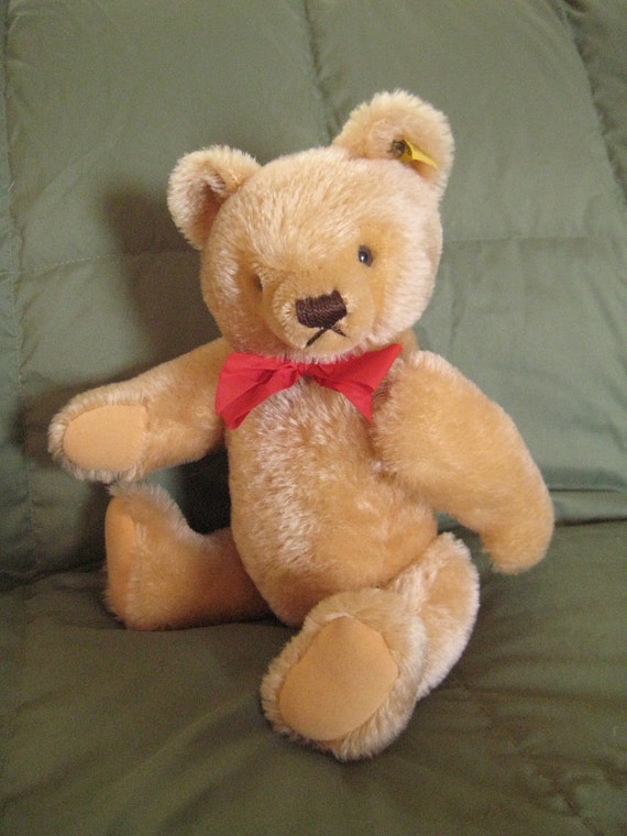 steiff honey teddy bear