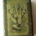Antique Tin Box, Little Piggies in Hand, 1879, Somers Bros., Brooklyn, NY