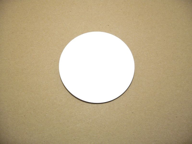3 Inch Circles Cardstock Circles White or Ivory Cardstock