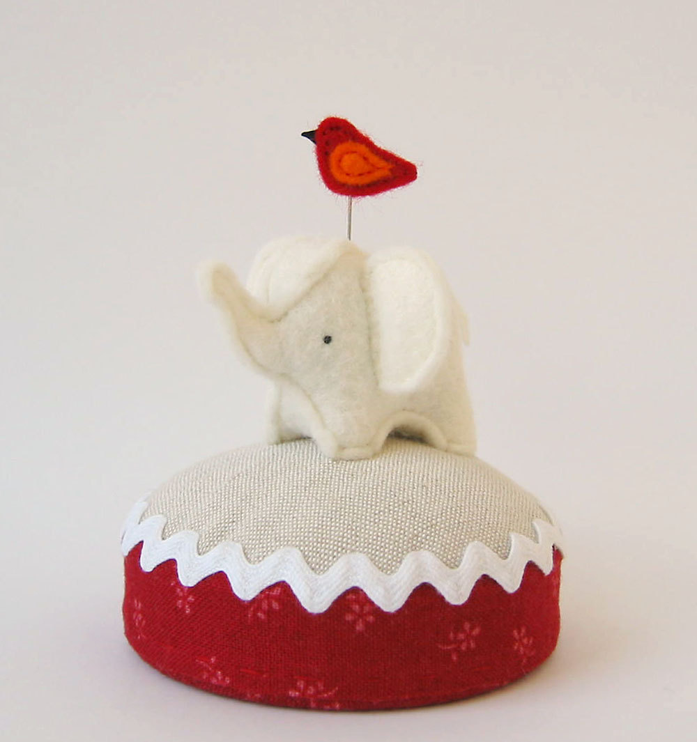 Baby Elephant Pincushion