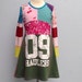 Size 5,5 years up to 7years girls upcycled t-shirt dress 09 Haulers