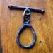 Dusk Blue Toggle - Patina Copper Clasp