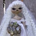 Ghost Doll Primitive Folk Art Halloween RIP
