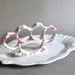 China Knuckles - Pink and Gold Floral Porcelain
