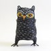 Spun Cotton Vintage Style Halloween Owl OOAK