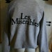 vintage les miserables sweatshirt