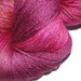 CHERRY PIE in Hand Dyed Poet Seat Superwash Merino and Silk Yarn