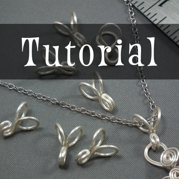 TUTORIAL Handmade Pendant Bail WireWrapped Pendant Bail