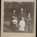 vintage photo Family Bike Front Yard Small Cabinet