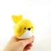 yellow bird stuffed animal