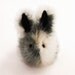 Calico Patches Bunny Faux Fur Plushie Momma Size