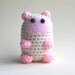 Cotton the Amigurumi Hamster Miniature Collectable