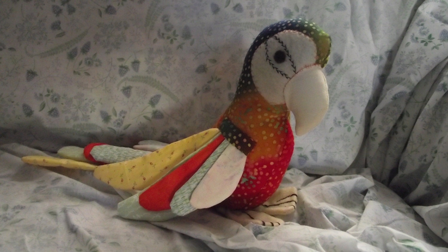 stuffed parrot sewing pattern