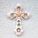 Shell Cross White Starfish Turquoise Limpits