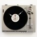 Recycled Turntable Clock