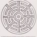 Vintage Berrybush Garden Maze 2 - Maze Illustrated Print - 17th Century England