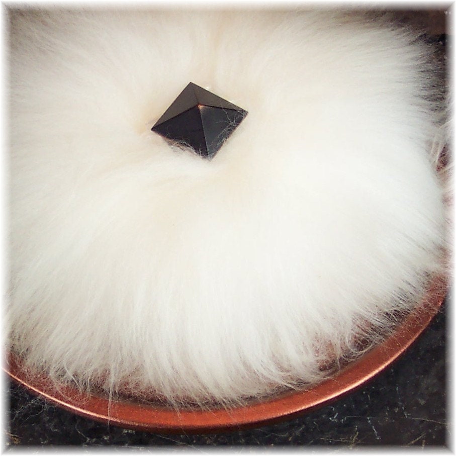 Powder Puff Luxury Natural Merino Wool with Pyramid Coppertone