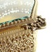 Ormolu Filigree Heart Trinket Jewelry Casket .... Brass or Bronze Beveled Glass Box