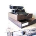 Retro Office Supply- Vintage Office Wood Desk Trays, Organizer, Paper Sorter, In Out Box